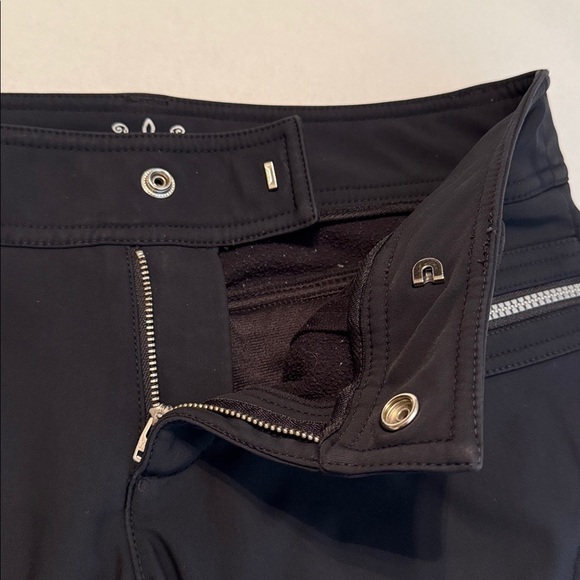 prAna Black Softshell Zipper Pocket Bootcut Pants Size 4 - Picture 6 of 8